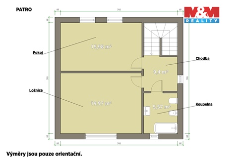 Pronájem rodinného domu, 100 m² - 16