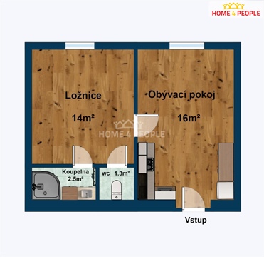 Prodej bytu 2kk, 37 m² 4