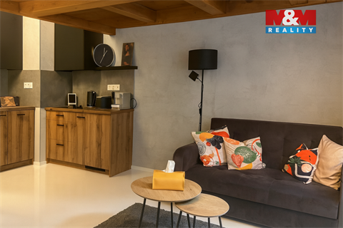 Pronájem bytu 1kk, 32 m² - 0