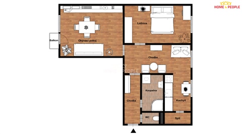 Prodej bytu 3kk, 62 m² - 0