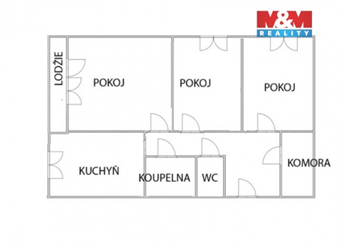 Prodej bytu 3+1, 68 m² - 8