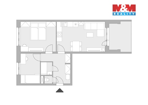 Prodej bytu 3kk, 51 m² 18