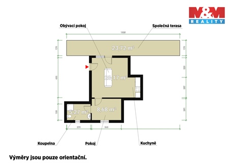 Pronájem bytu 2kk, 37 m² 4