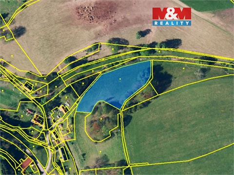 Prodej louky, 5 449 m² 0