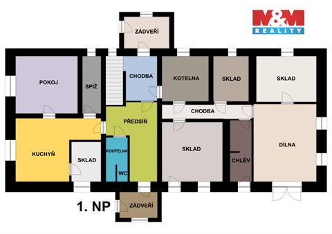 Prodej rodinného domu, 288 m² - 22