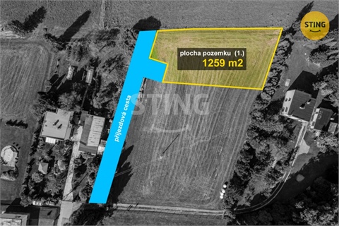 Prodej stavebního pozemku, 1 259 m² 0
