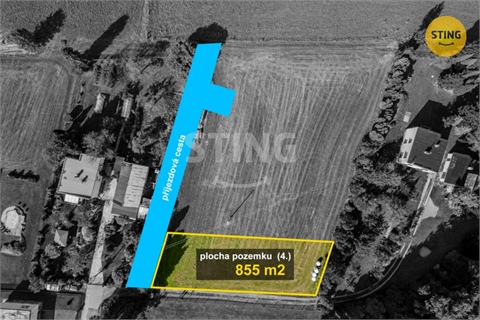 Prodej stavebního pozemku, 855 m² 0