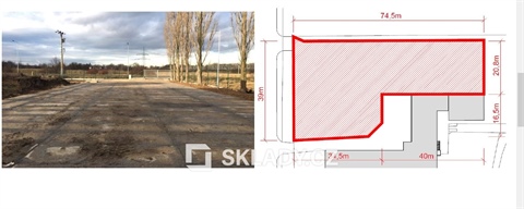 Pronájem pozemku pro komerční výstavbu, 650 m² - 0