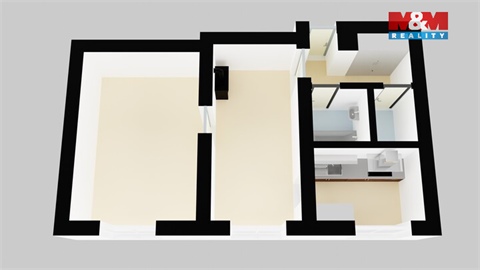 Prodej bytu 2+1, 49 m² - 10