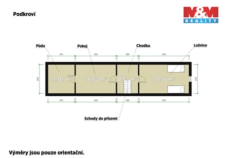 Prodej chaty / chapuly, 61 m² 12