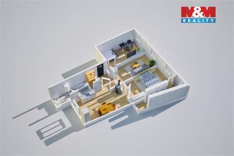 Prodej bytu 3+1, 67 m² - 16