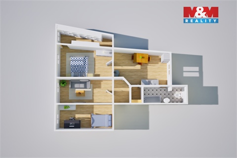 Prodej bytu 3+1, 67 m² 16