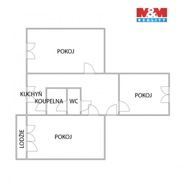 Prodej bytu 3+1, 66 m² - 6