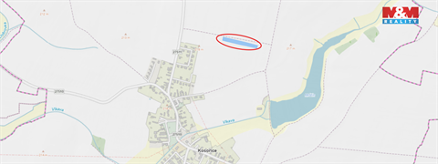 Prodej zemědělské půdy, 9 557 m² - 0