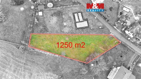 Prodej stavebního pozemku, 1 250 m² 0