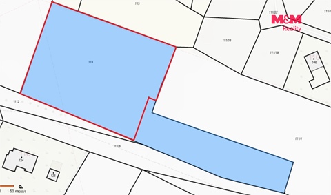 Prodej stavebního pozemku, 5 561 m² - 4