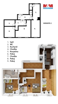 Prodej bytu 3+1, 105 m² 6