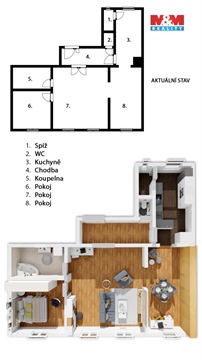 Prodej bytu 3+1, 105 m² - 4