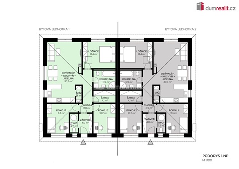 Pronájem rodinného domu, 127 m² - 0