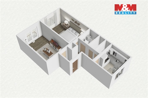 Prodej bytu 2+1, 55 m² 10