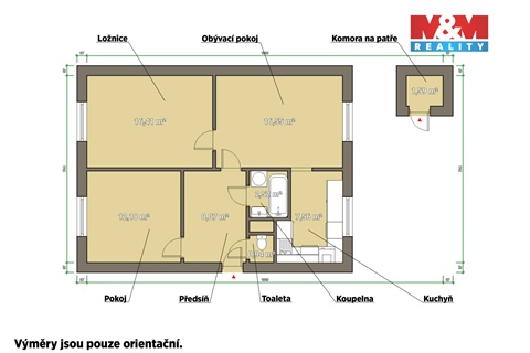 Prodej bytu 3+1, 64 m² 4