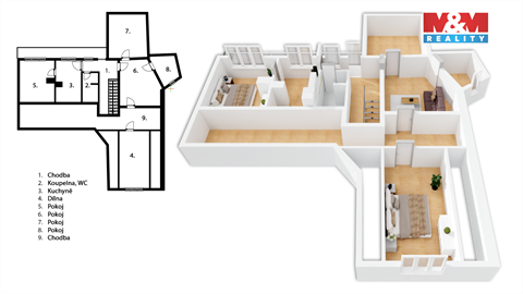 Prodej rodinného domu, 195 m² 2