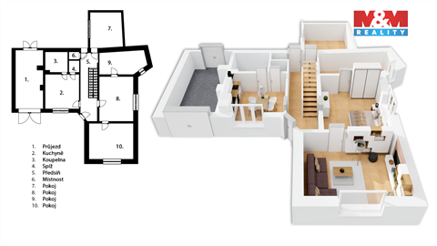 Prodej rodinného domu, 195 m² - 0