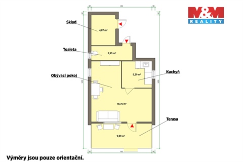 Prodej chaty / chapuly, 24 m² 6