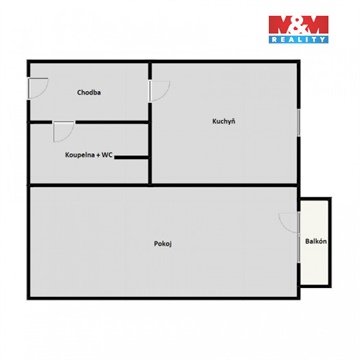 Prodej bytu 1+1, 35 m² - 4