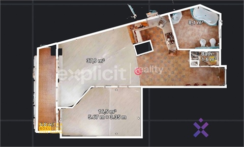 Prodej bytu 2kk, 69 m² - 24