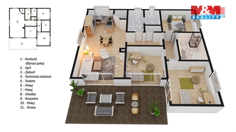 Prodej stavebního pozemku, 1 156 m² - 8