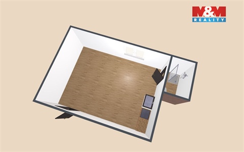 Pronájem bytu 1kk, 30 m² 4