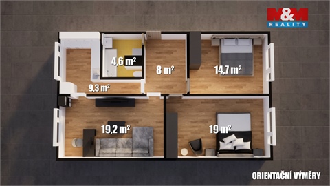 Prodej bytu 3+1, 79 m² - 16
