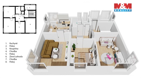 Prodej bytu 3+1, 92 m² 6