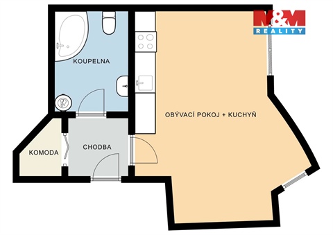 Prodej bytu 1kk, 42 m² - 10