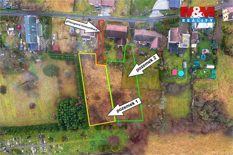 Prodej stavebního pozemku, 1 300 m² 2