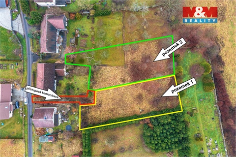 Prodej stavebního pozemku, 1 300 m² - 0
