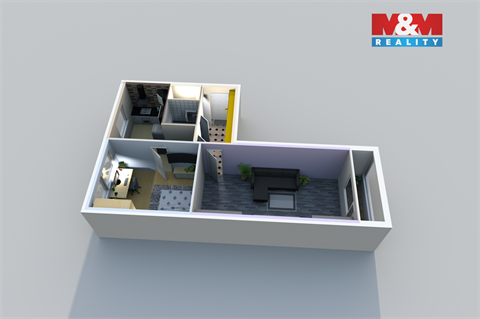 Prodej bytu 2+1, 55 m² - 6