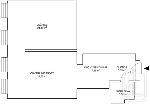 Pronájem bytu 2kk, 67 m² 8