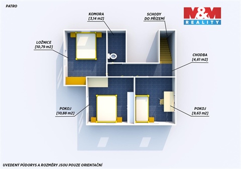 Prodej chaty / chapuly, 90 m² - 14