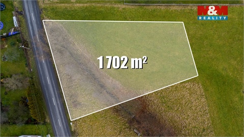 Prodej stavebního pozemku, 1 702 m² 2