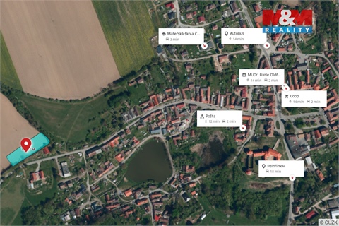 Prodej stavebního pozemku, 1 600 m² - 2