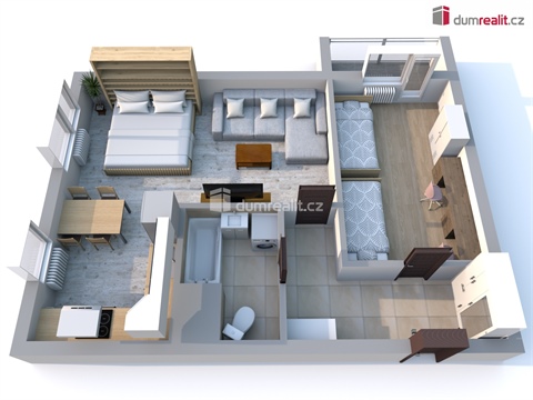 Prodej bytu 2+1, 52 m² 16