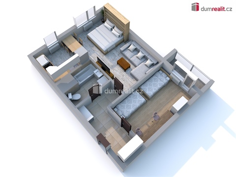 Prodej bytu 2+1, 52 m² - 18
