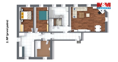 Prodej bytu 4+1, 113 m² - 14