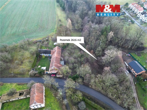 Prodej stavebního pozemku, 2 616 m² 0