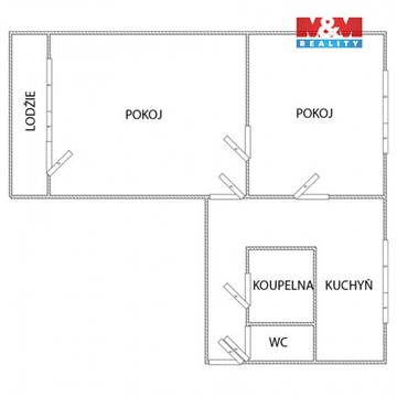 Prodej bytu 2+1, 57 m² 10