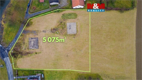 Prodej stavebního pozemku, 5 075 m² 0