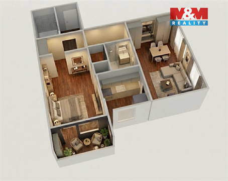 Prodej bytu 2+1, 57 m² - 8