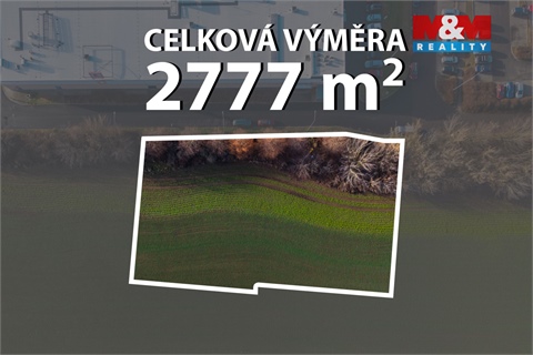 Prodej pozemku pro komerční výstavbu, 2 777 m² - 2